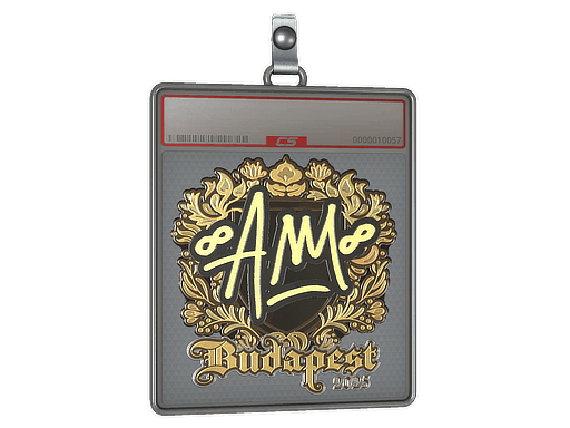 Sticker Slab | AW (Gold) | Budapest 2025