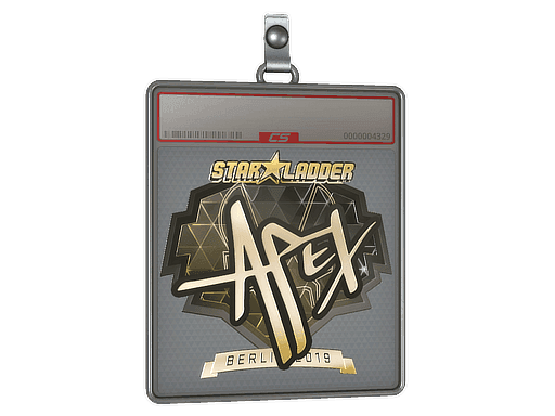 Sticker Slab | apEX (Gold) | Berlin 2019