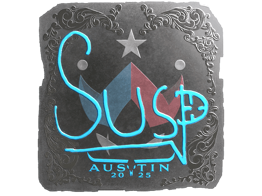 Sticker | susp (Foil) | Austin 2025