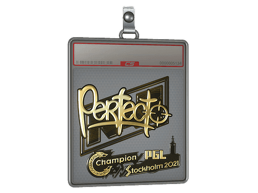Sticker Slab | Perfecto (Gold) | Stockholm 2021