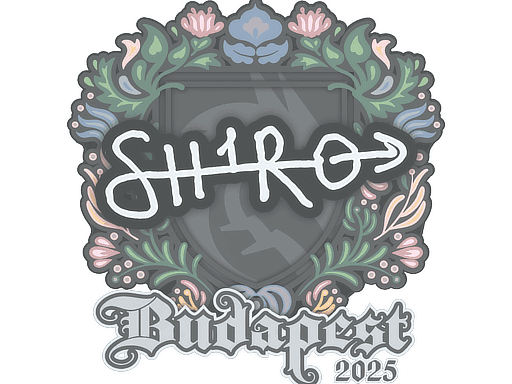 Sticker | sh1ro | Budapest 2025