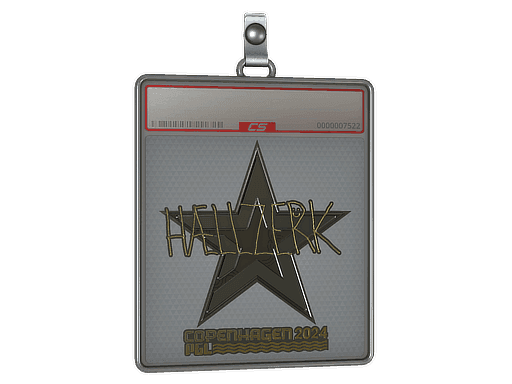 Sticker Slab | hallzerk (Gold) | Copenhagen 2024