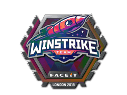 Sticker | Winstrike Team (Holo) | London 2018