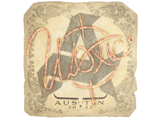 Sticker | woxic | Austin 2025