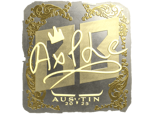 Sticker | Ax1Le (Gold) | Austin 2025