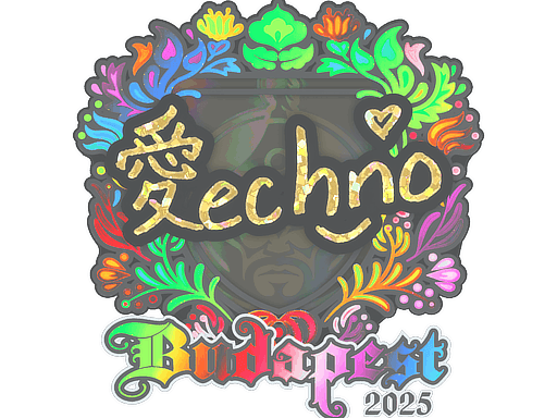Sticker | Techno4K (Holo) | Budapest 2025