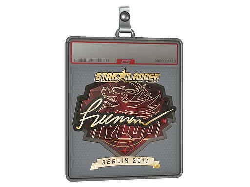 Sticker Slab | Freeman (Gold) | Berlin 2019