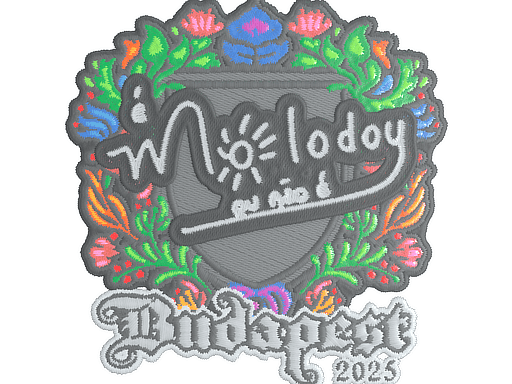 Sticker | molodoy (Embroidered) | Budapest 2025
