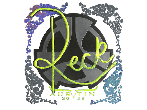 Sticker | reck (Holo) | Austin 2025