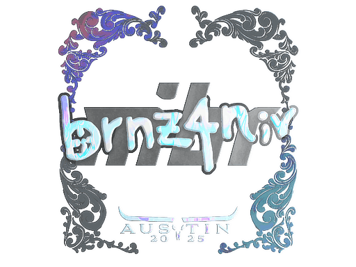 Sticker | brnz4n (Holo) | Austin 2025