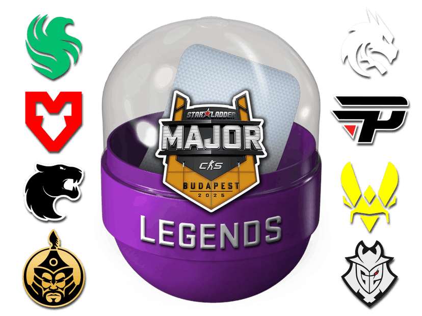 Budapest 2025 Legends Sticker Capsule