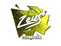 Sticker | Zeus (Foil) | Cologne 2016