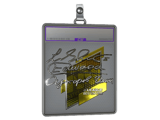 Sticker Slab | Edward (Foil) | Boston 2018