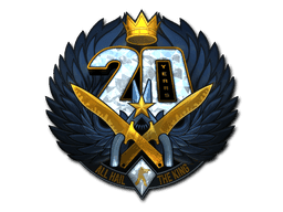 Sticker | All Hail the King (Foil)