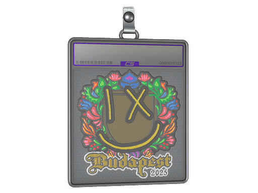 Sticker Slab | lux (Embroidered) | Budapest 2025