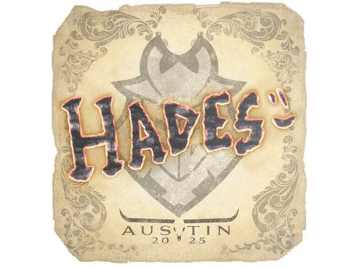 Sticker | hades | Austin 2025