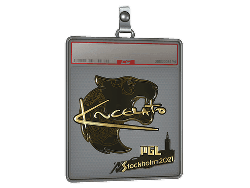 Sticker Slab | KSCERATO (Gold) | Stockholm 2021