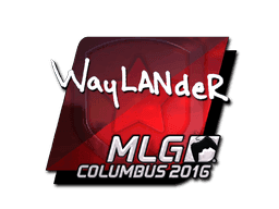 Sticker | wayLander (Foil) | MLG Columbus 2016