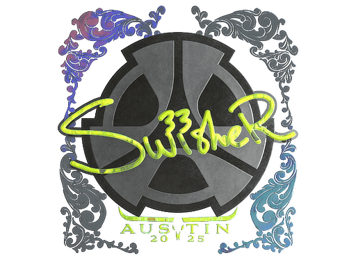 Sticker | Swisher (Holo) | Austin 2025