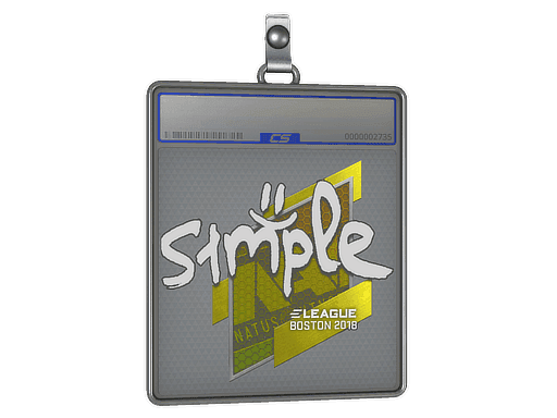 Sticker Slab | s1mple | Boston 2018