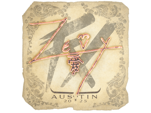 Sticker | zevy | Austin 2025