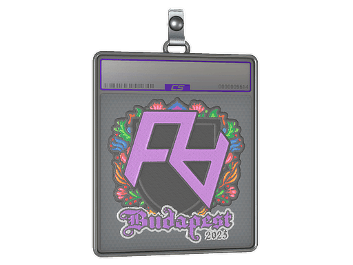 Sticker Slab | Rare Atom (Embroidered) | Budapest 2025