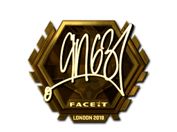 Sticker | ANGE1 (Gold) | London 2018