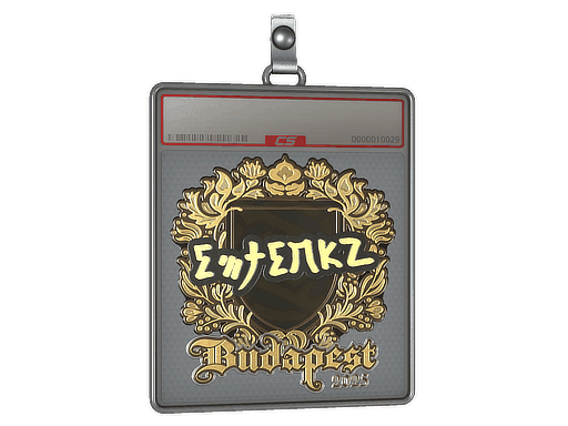 Sticker Slab | ewjerkz (Gold) | Budapest 2025