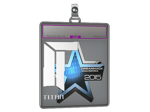 Sticker Slab | Titan (Foil) | Cluj-Napoca 2015