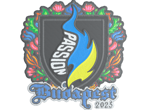 Sticker | Passion UA (Embroidered) | Budapest 2025