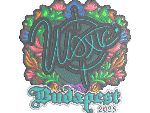 Sticker | woxic (Embroidered) | Budapest 2025