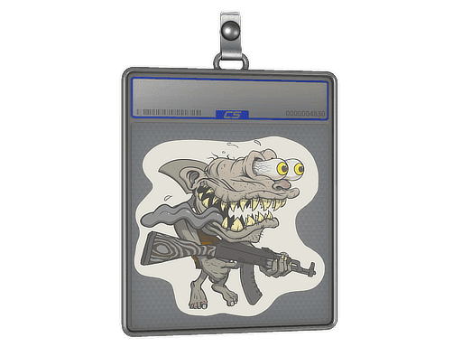 Sticker Slab | Black Shark Shooter