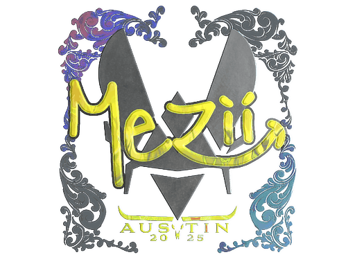 Sticker | mezii (Holo) | Austin 2025