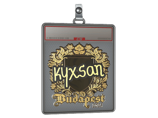 Sticker Slab | kyxsan (Gold) | Budapest 2025