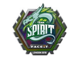 Sticker | Team Spirit (Holo) | London 2018