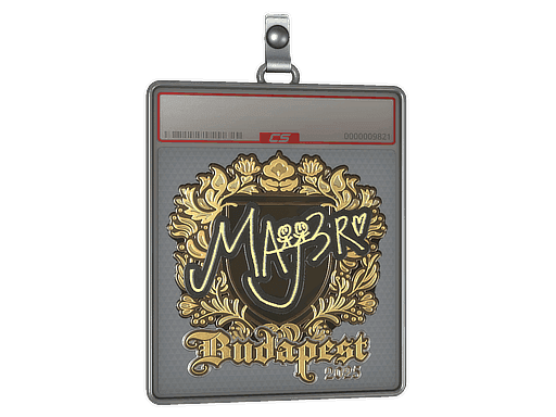 Sticker Slab | MAJ3R (Gold) | Budapest 2025