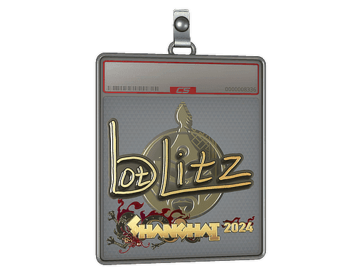 Sticker Slab | bLitz (Gold) | Shanghai 2024
