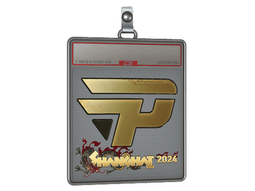 Sticker Slab | paiN Gaming (Gold) | Shanghai 2024