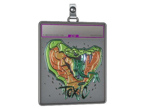 Sticker Slab | Toxic (Foil)