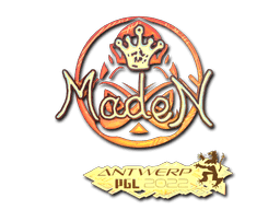 Sticker | maden (Holo) | Antwerp 2022