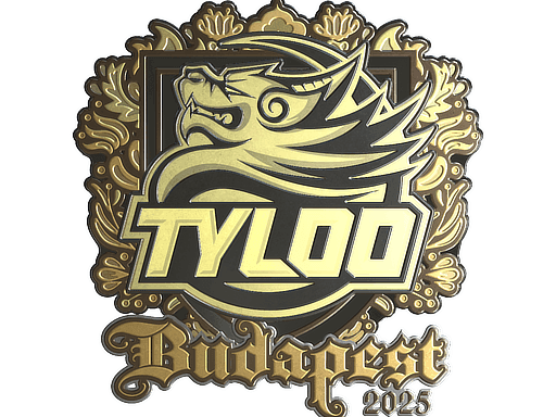 Sticker | TYLOO (Gold) | Budapest 2025