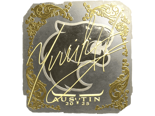 Sticker | yuurih (Gold) | Austin 2025
