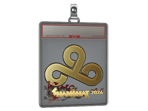 Sticker Slab | Cloud9 (Gold) | Shanghai 2024