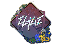 Sticker | EliGE (Glitter) | Rio 2022