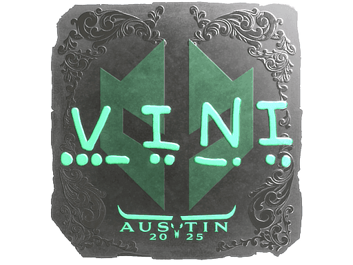 Sticker | VINI (Foil) | Austin 2025
