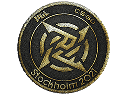 Patch | Ninjas in Pyjamas (Gold) | Stockholm 2021