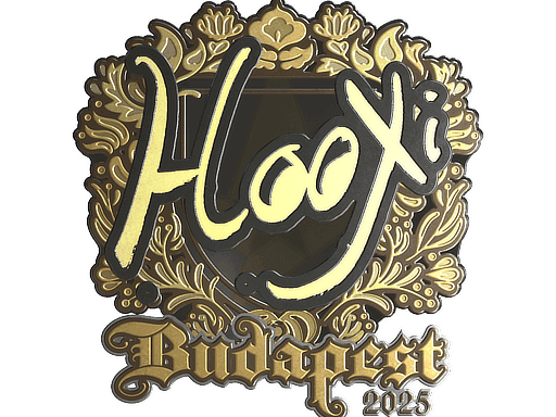 Sticker | HooXi (Gold) | Budapest 2025