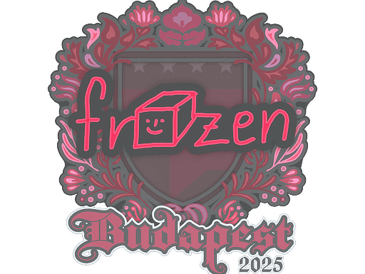 Sticker | frozen | Budapest 2025