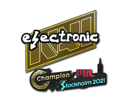 Sticker | electroNic | Stockholm 2021