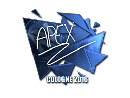 Sticker | apEX (Foil) | Cologne 2016